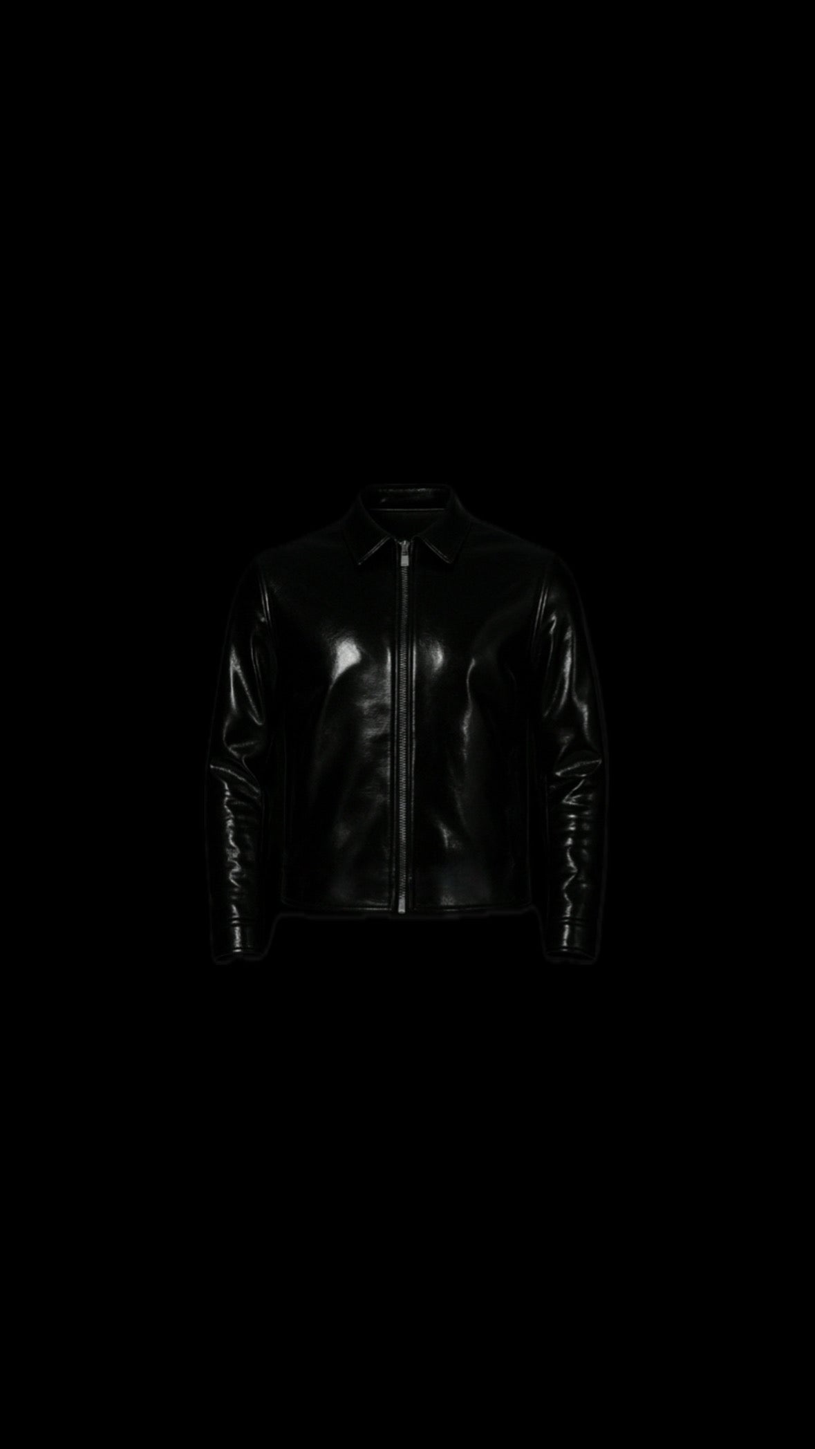 BLACK JACKET CUIR