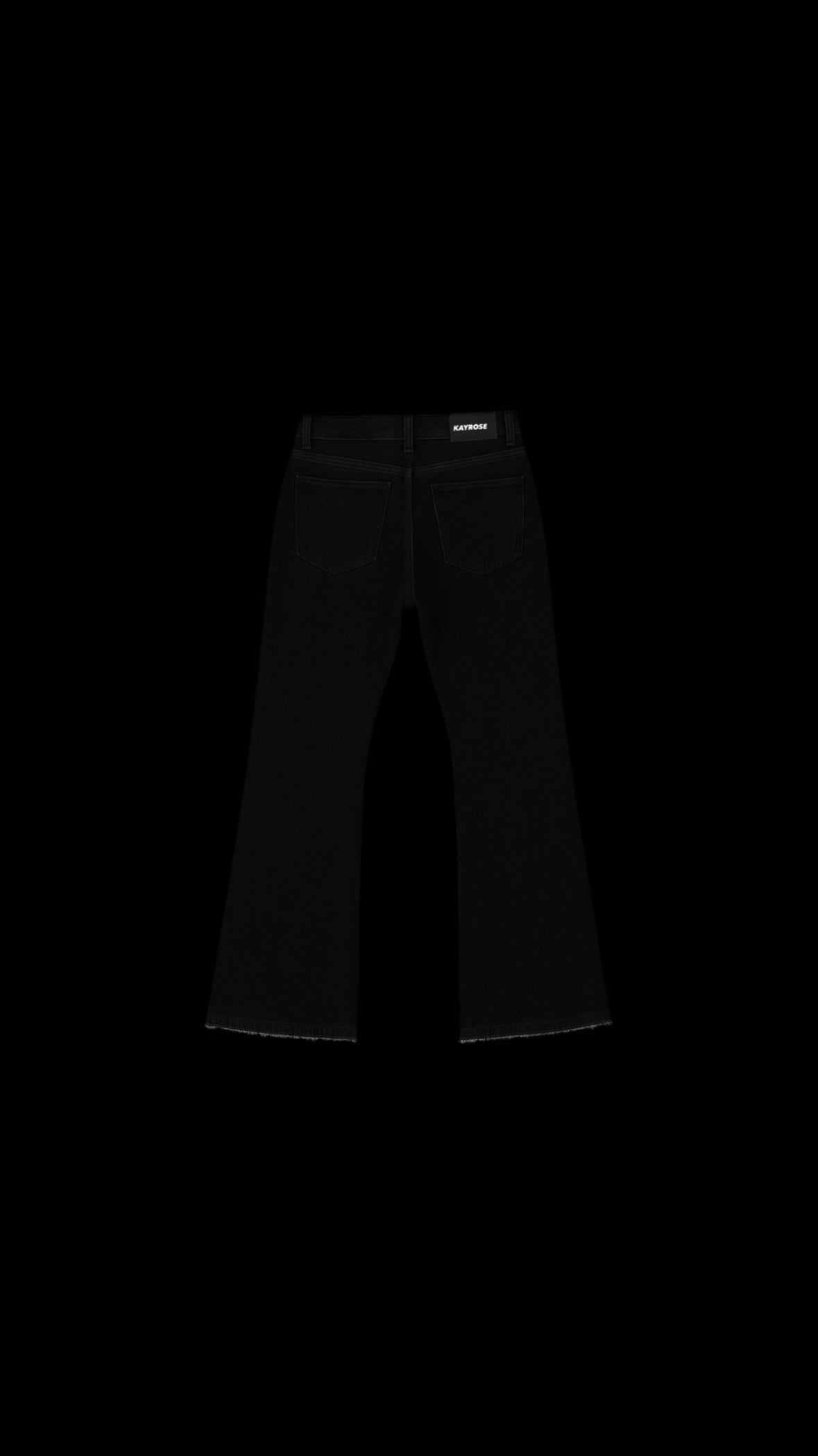JEAN BLACK FLARE