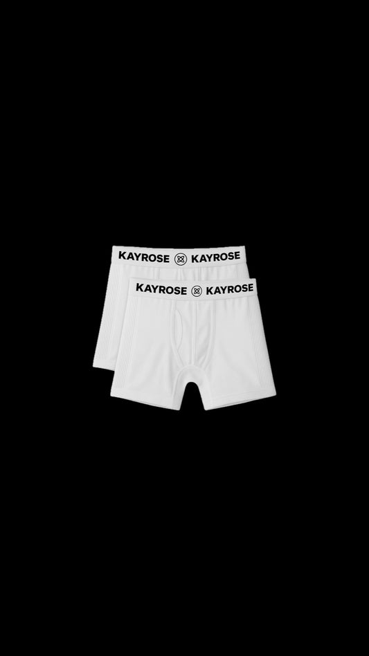 BOXER BLANC - PACK 2