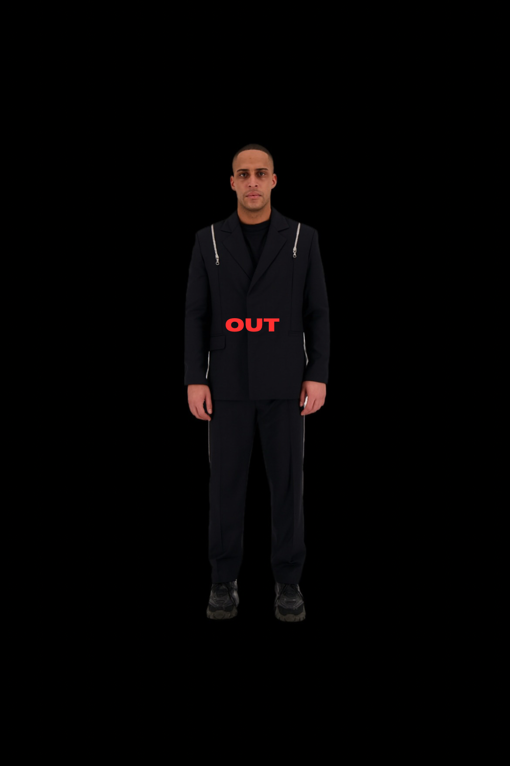 COSTUME CROISÉ ZIP