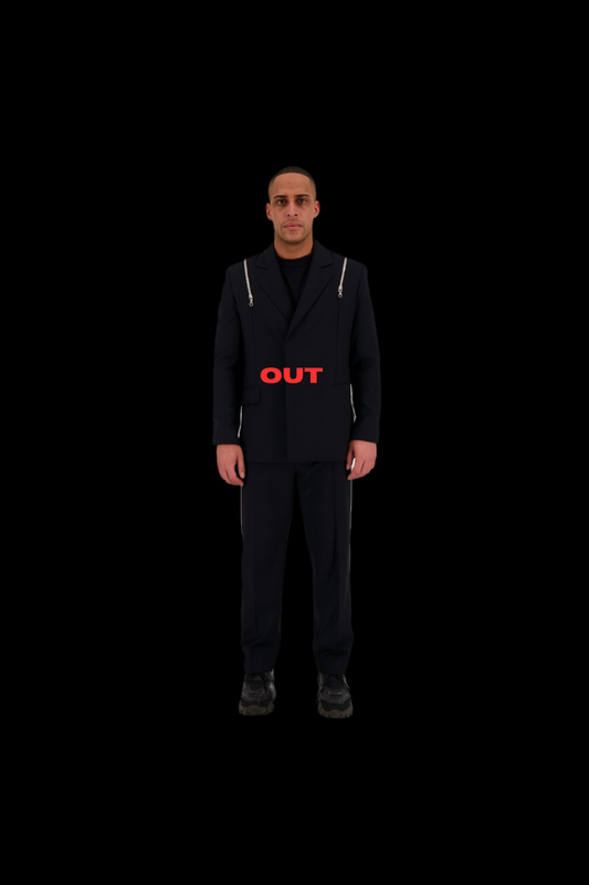 COSTUME CROISÉ ZIP